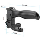 CAMVATE Topside Handgrip with Single 15mm Rod Clamp & Triple Shoe Mount