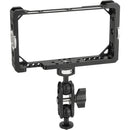 CAMVATE Protective Cage & Adjustable Magic Arm for Fotga DP500IIIS A50 Series Monitors