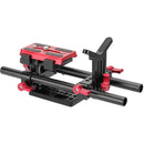 CAMVATE Universal Tripod Mount Rig with Manfrotto Quick Release Plate & Lens Support