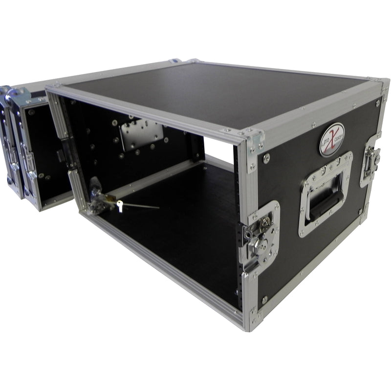 ProX X-8UE Deluxe Flight Case for Effects Rack (8 RU)