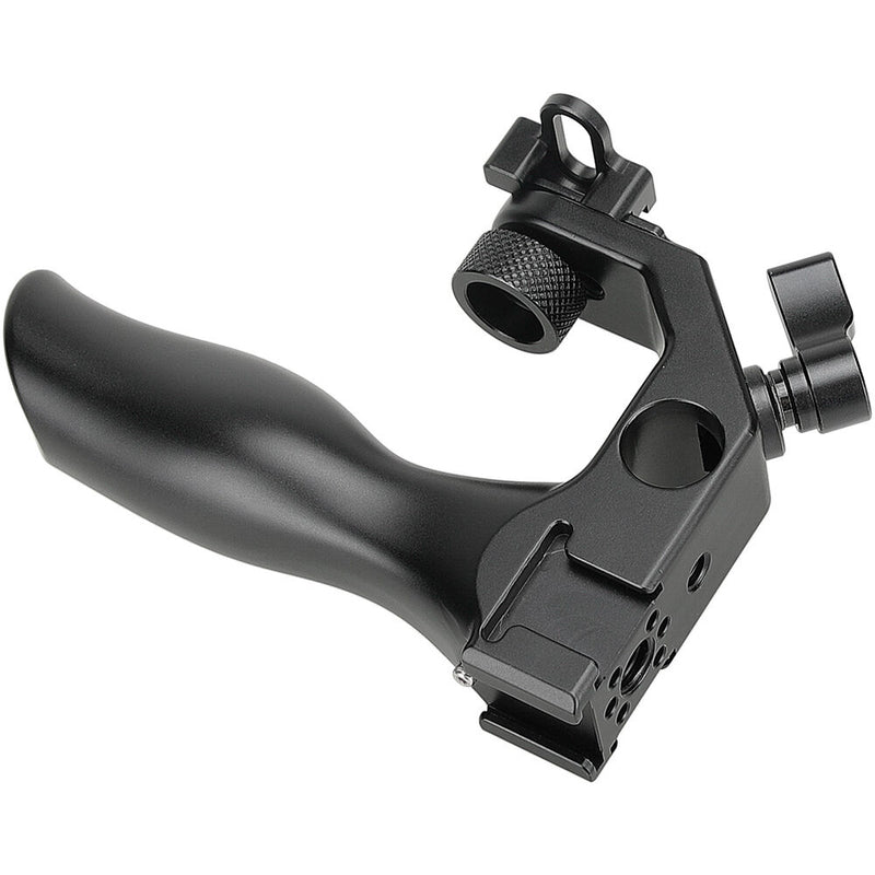 CAMVATE Topside Handgrip with 15mm Rod Clamp, Triple Shoe Mount & Mount Base