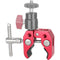 CAMVATE Universal Super Clamp with T-Handle & 1/4"-20 & 3/8"-16 Threads (Red)