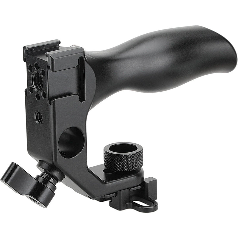 CAMVATE Topside Handgrip with 15mm Rod Clamp, Triple Shoe Mount & Mount Base