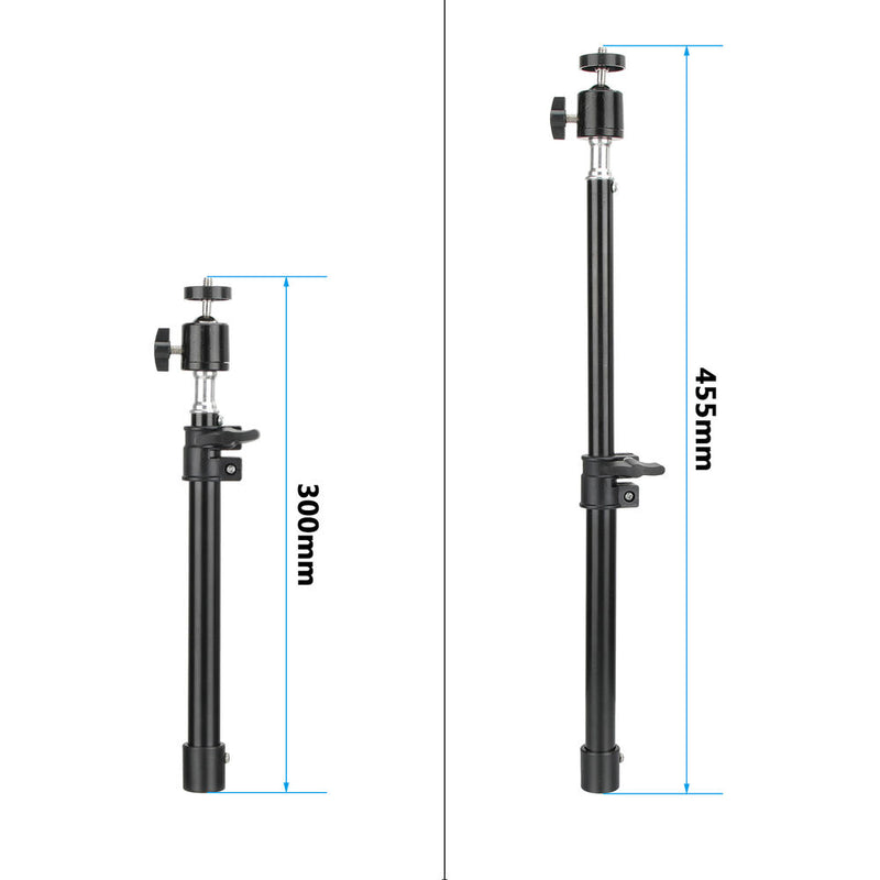 CAMVATE Height Adjustable Stand with Ball Head for Desk Clamps