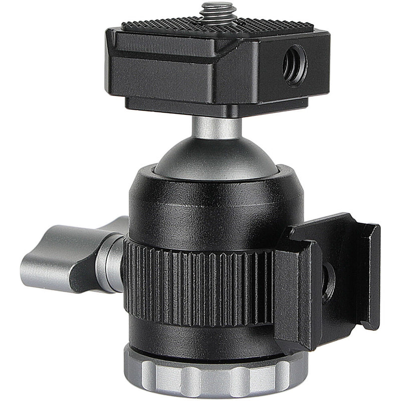 CAMVATE C3004 Multi-Function Ball Head with Double Shoe Mounts