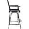 Filmcraft Pro Series Medium Director's Chair (24", Black Frame, Black Canvas)