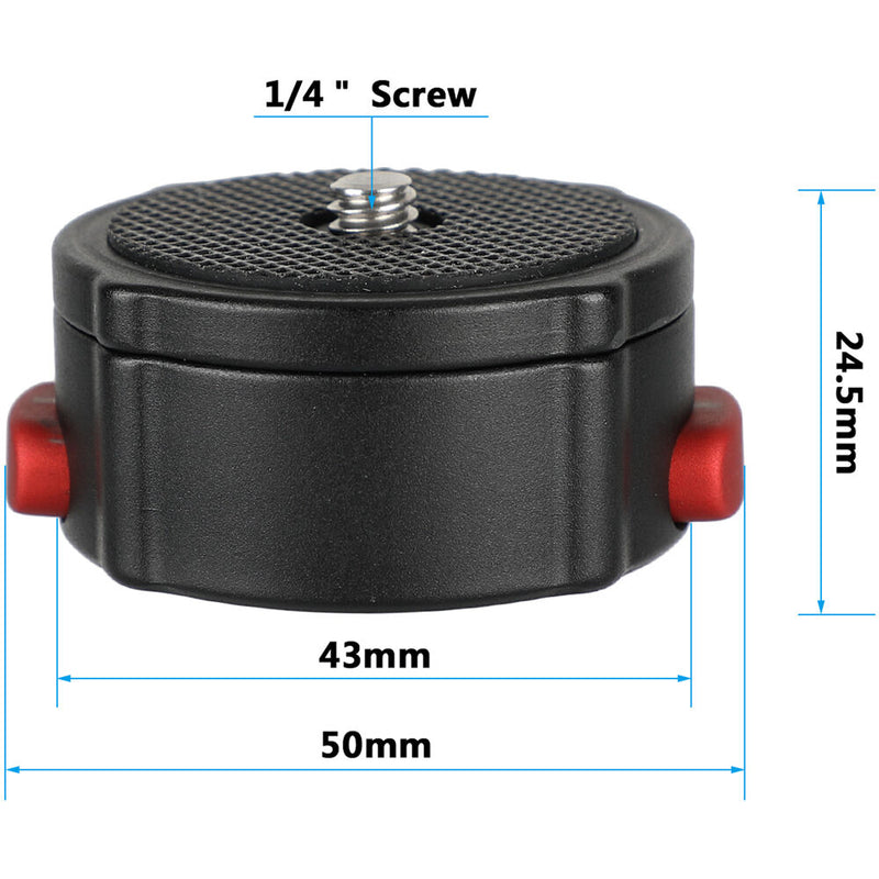 CAMVATE Quick Release Tripod Mount