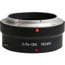 KIPON Macro Adapter with Helicoid for Minolta MD-Mount Lens to Nikon Z Camera