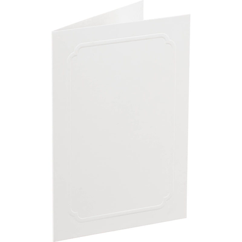 Tap PF-12 Photo Folders (White, 3 x 5" or 4 x 6", 25-Pack)