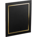 Tap Aster Easel (25-Pack, Black/Gold, 8 x 10")