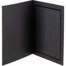 Tap Profit Line T-50 Portrait Folders (25-Pack, Black, 8 x 10")