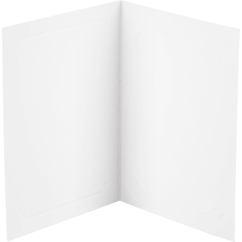 Tap PF-12 Photo Folders (White, 4 x 6" or 5 x 7", 25-Pack)