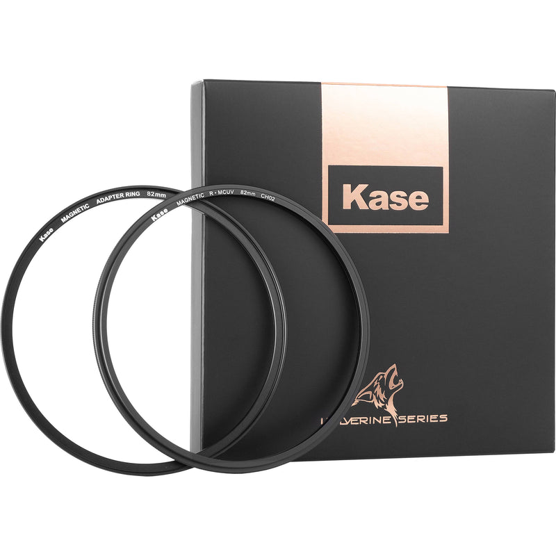 Kase Wolverine 82mm Multicoated UV Magnetic Filter with Adapter Ring