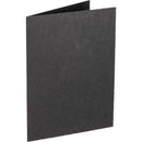 Tap Profit Line T-50 Portrait Folders (25-Pack, Black, 5 x 7")