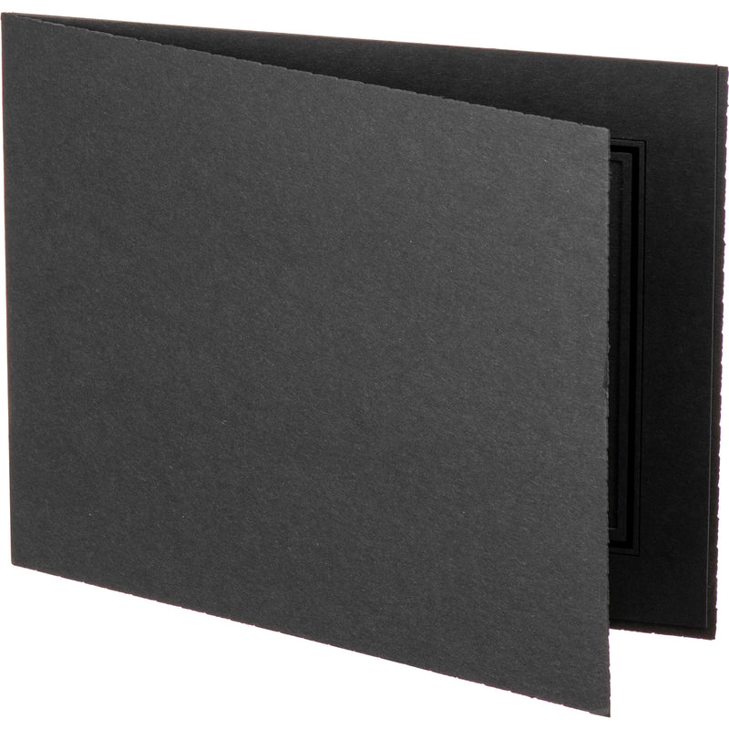 Tap Profit Line T-50 Portrait Folders (25-Pack, Black, 7 x 5")