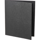 Tap Profit Line T-50 Portrait Folders (25-Pack, Black, 8 x 10")