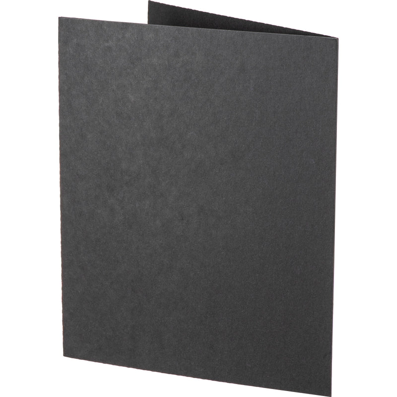 Tap Profit Line T-50 Portrait Folders (25-Pack, Black, 8 x 10")