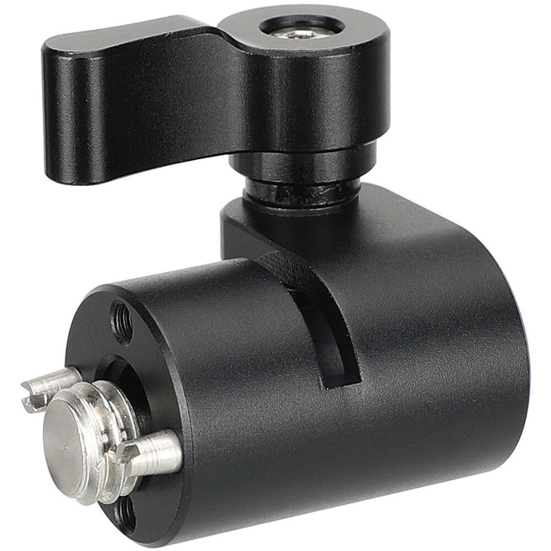 CAMVATE 15mm Single-Rod Clamp with 3/8"-16 Screw