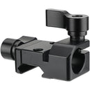 CAMVATE Quick Release NATO Rail Clamp with 15mm Single-Rod Holder