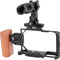 CAMVATE Full Camera Cage Bundle with Top & Left-Side Handgrips for Sony ZV-E10