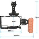 CAMVATE Full Camera Cage Bundle with Top & Left-Side Handgrips for Sony ZV-E10