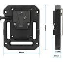 CAMVATE V-Mount Quick Release Plate with VESA Mount and Belt Clip