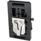 CAMVATE V-Lock Battery Plate Splitter with Belt Clip & LP-E6 Dummy Battery