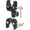 CAMVATE Double Super Clamp with 1/4"-20 Ball Head Adapter