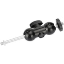 CAMVATE Mini Dual Ball Head Arm with Extended 1/4"-20 Screw