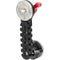 CAMVATE Extension Arm with Dual ARRI Rosettes and M6 Thumbscrew (Red Knob)