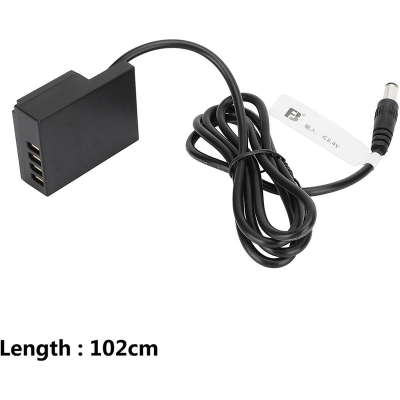 CAMVATE NP-W126S Dummy Battery to 2.5mm DC Cable (40")