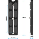 CAMVATE Manfrotto-Type Sliding Quick Release Camera Plate