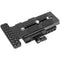 CAMVATE Manfrotto-Type Sliding Quick Release Camera Plate with 1/4"-20 Threads and Clamp Base