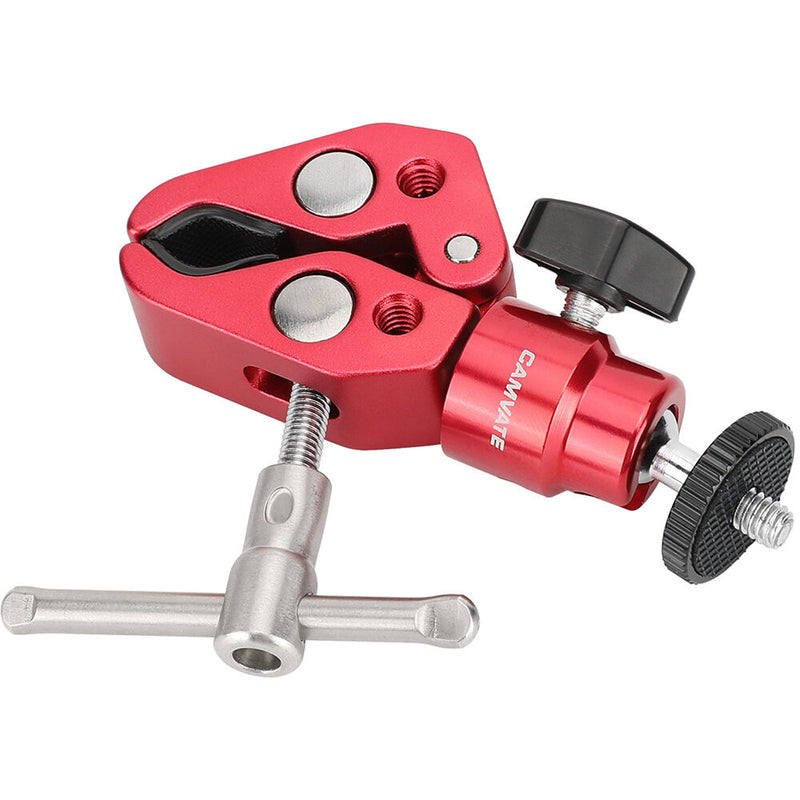 CAMVATE Crab Clamp with 360&deg; Mini Ball Head