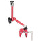 CAMVATE Universal Super Crab Clamp and 10" Articulating Magic Arm Bundle (Red Body)