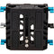 Kondor Blue LWS ARRI Bridge Plate with Riser for RED V-RAPTOR (Raven Black)