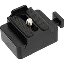 CAMVATE Quick Release V-Lock Baseplate and Top Plate