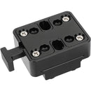 CAMVATE Quick Release V-Lock Baseplate and Top Plate