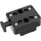 CAMVATE Quick Release V-Lock Baseplate and Top Plate