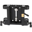 CAMVATE Quick Release Baseplate with 19mm Studio Rod Clamps