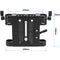 CAMVATE Quick Release Baseplate with 19mm Studio Rod Clamps