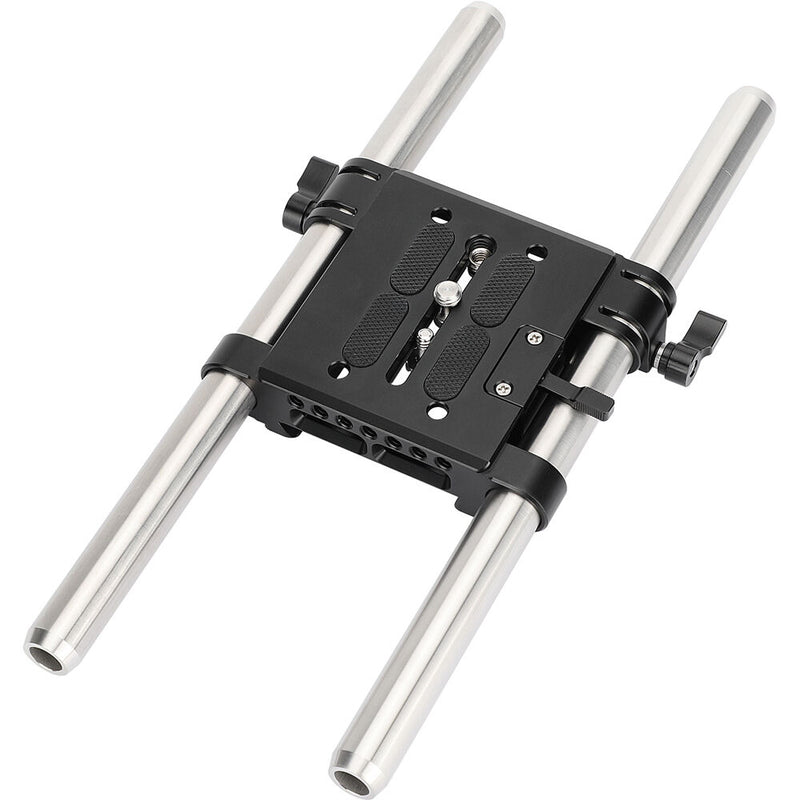 CAMVATE Quick Release ARRI Dovetail Baseplate with 19mm Studio Rods