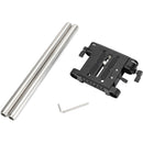 CAMVATE Quick Release ARRI Dovetail Baseplate with 19mm Studio Rods