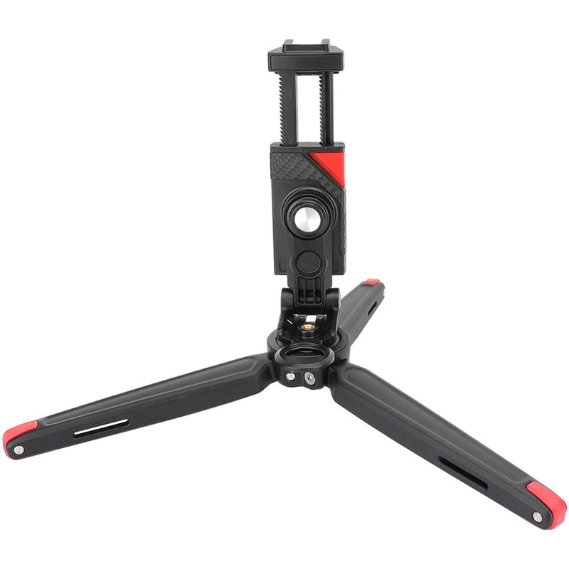 CAMVATE C3149 Mini Tabletop Tripod with Smartphone Clip Mount