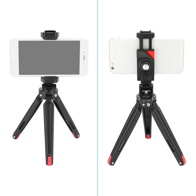 CAMVATE C3149 Mini Tabletop Tripod with Smartphone Clip Mount