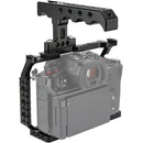 CAMVATE Full Camera Cage with Top Handle for Panasonic Lumix GH6