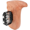 CAMVATE Large Wooden Handgrip with 1/4"-20 Thumbscrews (Right Side)