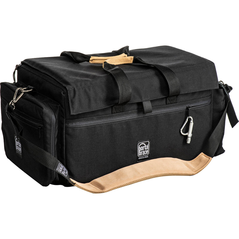 PortaBrace DVO-3-QS-M4 DV Organizer Case (Black with Copper Trim)