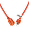 Watson AC Power Extension Cord (14 AWG, Orange, 6')