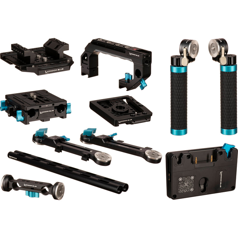 Kondor Blue Ultimate Rig for Blackmagic Design URSA Mini 12K/4.6K/4K (Raven Black)